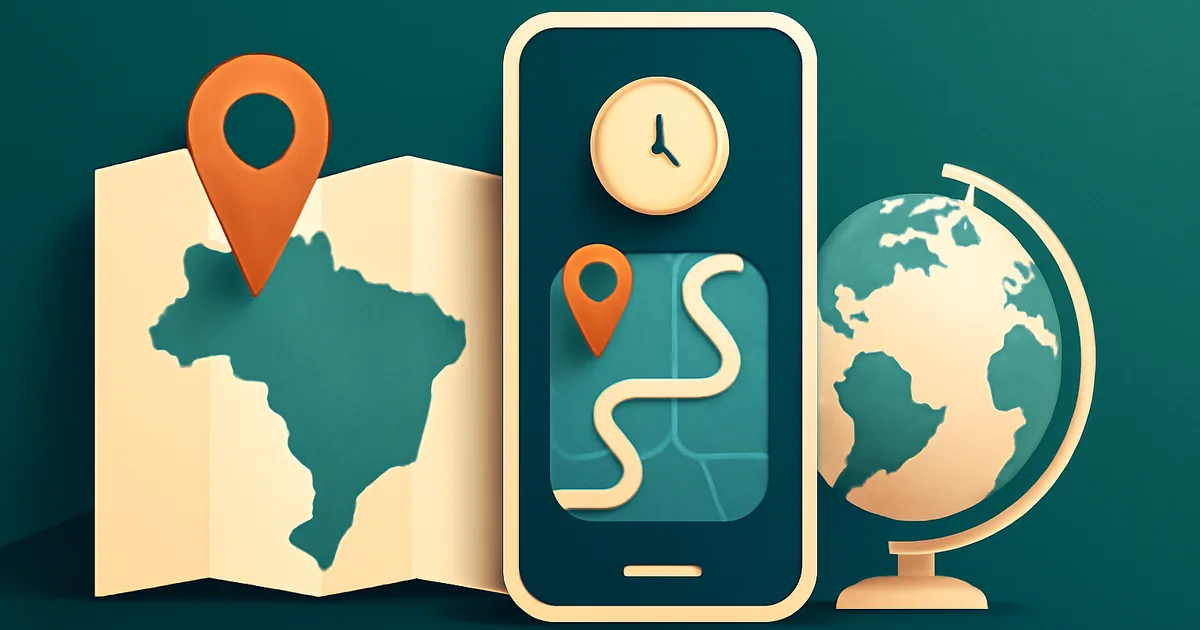 TiqueTaque tem geolocalização (GPS)?